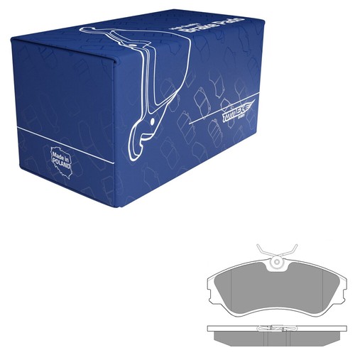 Plaquettes frein essieu - plaquettes, (essieu