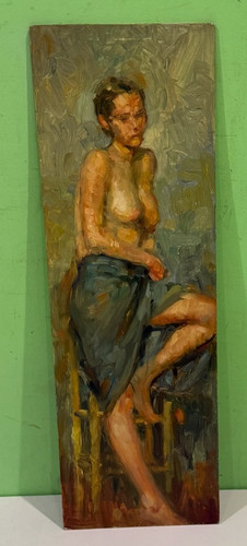 Tableau ancien huile - ancien, portrait