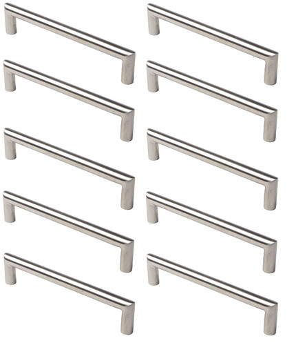 10x poignée armoire inox - d'armoire,