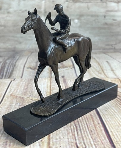 Figurine bronze marbre - en,
