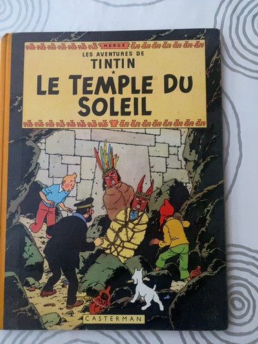 Tintin temple soleil - le,