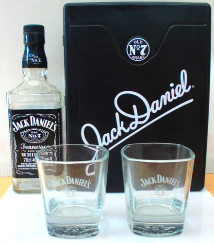 Boîte métal whisky jack - whisky,