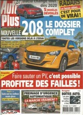 AUTO PLUS N°1622 NOUVELLE 208