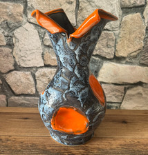 ?Stunning Vintage Vallauris Handcrafted Ceramic Vase 60s/70s, 26cm Rare ?