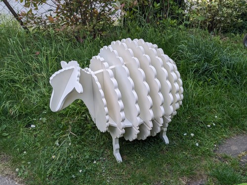 Mouton bibliothéque porte - mouton,