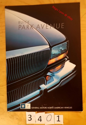 Buick park avenue prospectus - avenue,