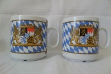  LOT 2 MUGS  BAVARIA SELTMANN