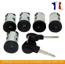 5 Barillets serrure avec 2