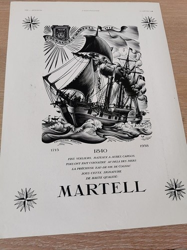 Martell cognac 1930 - cognac,