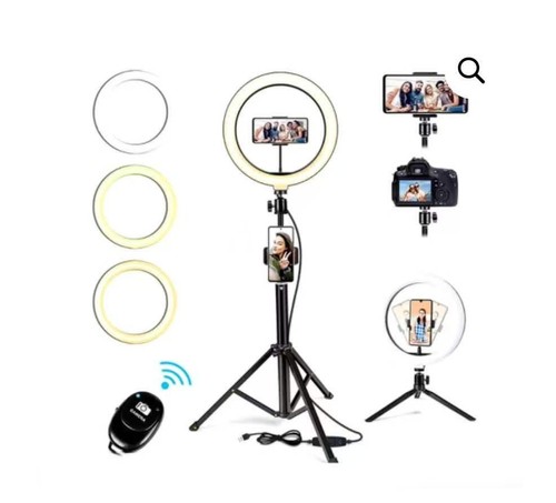 Ring light led avec double - light,