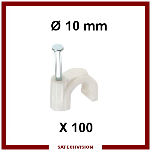 100 pontets plastiques - pontets, attache