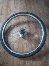 RALEIGH SHOPPER TWENTY 3 SPEED DYNAMO REAR WHEEL NICE READ LISTING (11025)