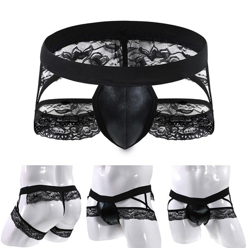 Boxer homme sexy dentelle slip