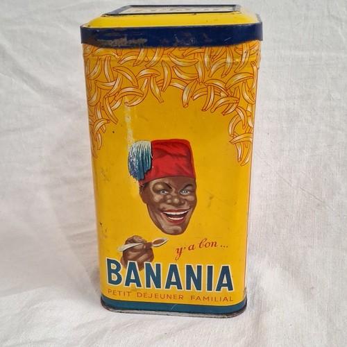 Banania boîte publicitaire - boîte,