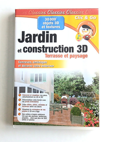 Jardin construction - jardin, 3d