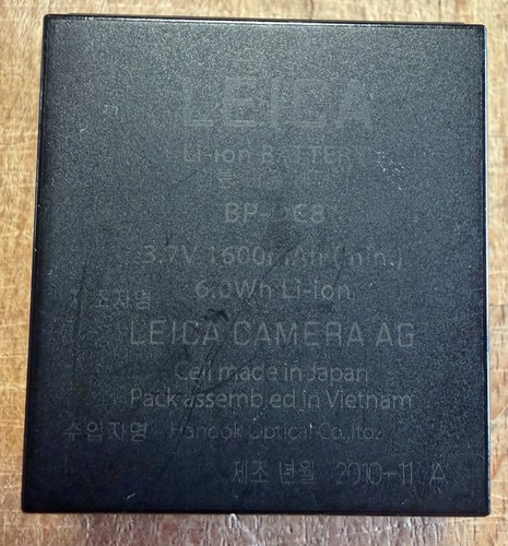 Lot batteries leica - 2,