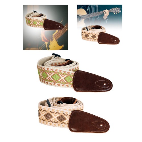 Sangle guitare réglable en - guitare,