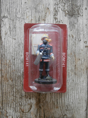Figurine plomb sapeur pompier - plomb,