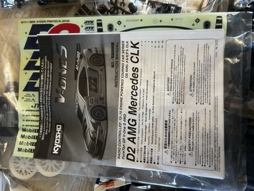 Kyosho one amg mercedes - v-one, s