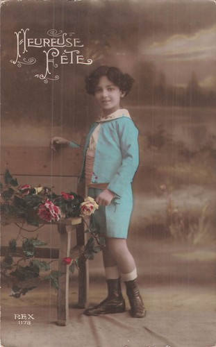 Heureuse fete enfant roses - fete,