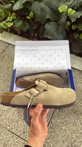 Birkenstock boston taupe - bs,