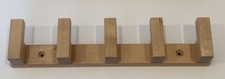 Ikea Molger 11" Wooden 5 Hook Towel Rack Design Richard Clack NEW