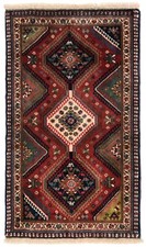 Tapis oriental noué à la