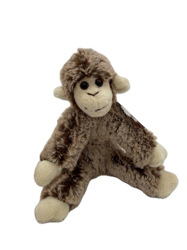 Soft plush monkey brown - plush,