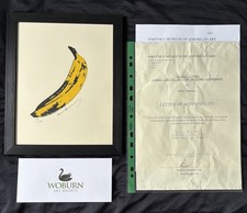 Andy Warhol (1928-1987) Hand Signed Original Limited Edition Print | w/ COA