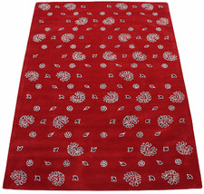 Tapis Rouge 170X240 CM 100%