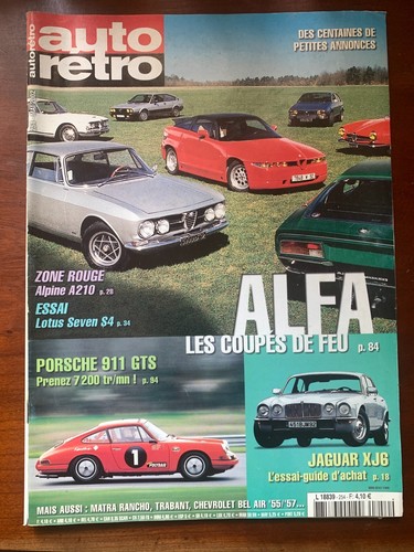 Auto rétro 254 alpine - rétro, n°254;