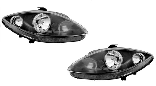 Phares avant noir seat - phares,