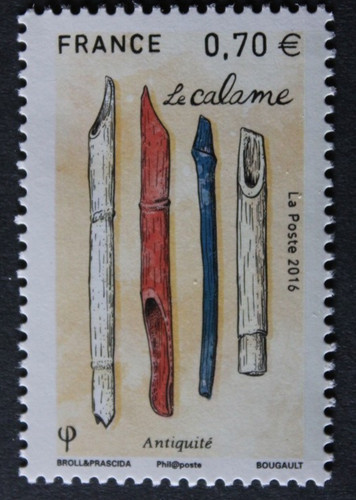 Timbre france le calame - -,