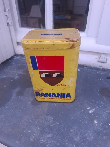 Boite tole chocolat banania - boite, en