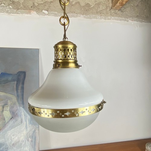 Suspension lustre verre