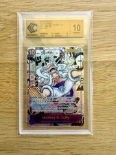 Carte ONE PIECE - MANGA  "Monkey D. Luffy" CCC 10  / THE BEST - FR