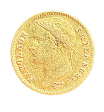 France 1808 A Gold 20 Francs Circulated Napoleon I