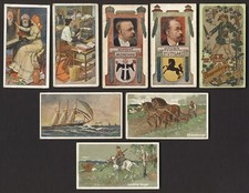 German Chocolat Cards 1900 Automatischen (album 2) 8 diff VG