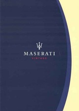 Catalogue Brochure Maserati