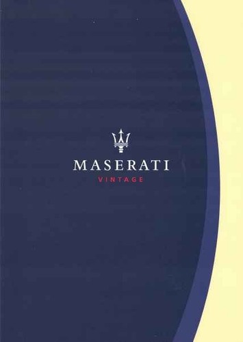 Catalogue brochure maserati - brochure,