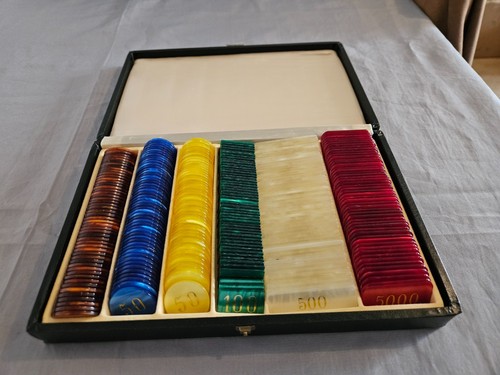 Coffret poker vintage - de,