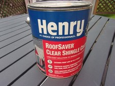 Henry 812 RoofSaver Clear Sealer Shingle Coating to Extend Shingle Life