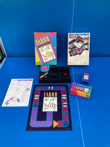 Taboo jeu société 1990 - de,