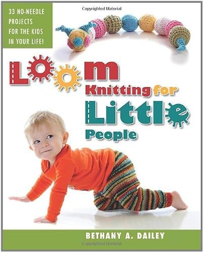 Loom knitting for little - loom,