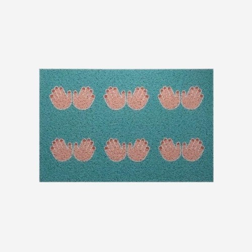 Tapis entrée original - original, vert