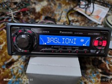 panasonic car radio model cq-dfx683n cd mp3 aux 2 output rca power 50x4