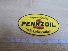 Autocollant PENNZOIL SAFE