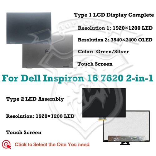 Dell inspiron 7620 - 16,