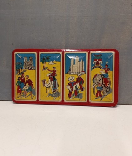 Ancienne boite peinture - ancienne, de