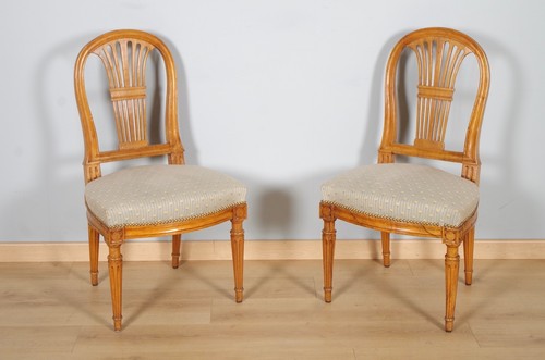 Paire chaises époque louis - paire,